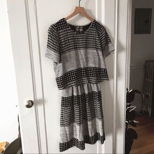 Madewell silk two-piece dress ✨